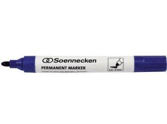 Soennecken Permanentmarker 1,5-4mm blau 1,5-4mm blau
