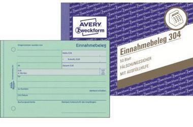 AVERY Zweckform Einnahmebeleg DIN A6 quer 65g/m² 50 Bl.