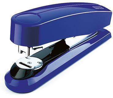 NOVUS Flachheftgerät B 4FC 50 Bl. (80 g/m²) 24/6 24/8 26/6 26/8 Metall/Kunststoff blau