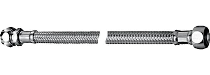 SCHELL Flexibler Schlauch FLEX clean-fix 3/8Zoll x 10 mm 3/8Zoll ÜM, chrom 500 mm