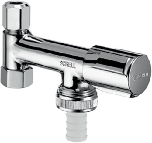 SCHELL Geräteventil COMFORT chrom, für Eckventile 3/8Zoll