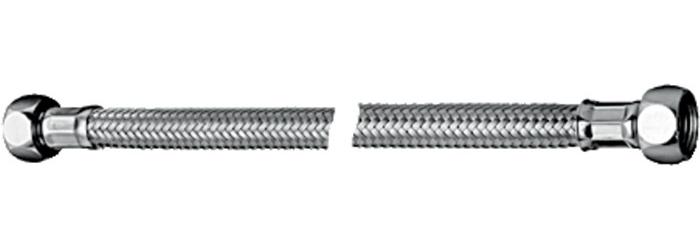 SCHELL Flexibler Schlauch FLEX clean-fix mit 2 Überwurfmuttern 3/8Zoll, chrom 300 mm