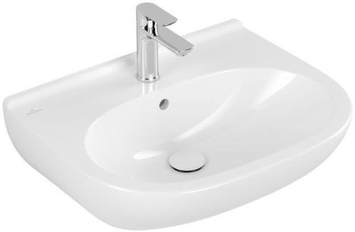 Villeroy & Boch V&B Waschtisch O.NOVO O.novo 600x490mm m ÜL we mit Überlauf weiß
