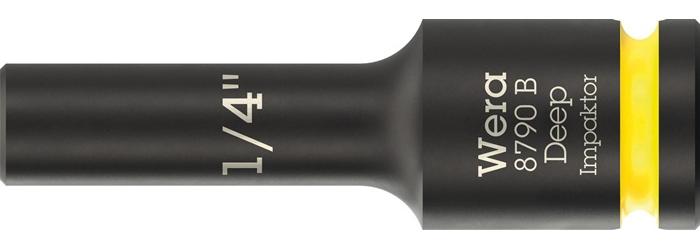 Wera Steckschlüsseleinsatz 8790 B Impaktor Deep 3/8 ″ 1/4 ″ Länge 63 mm