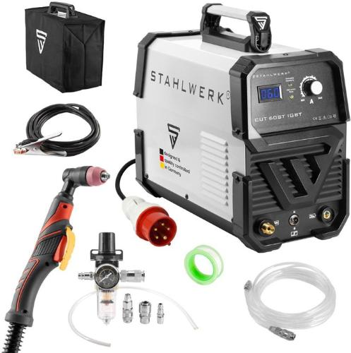 STAHLWERK Plasmaschneidegerät CUT 60 ST IGBT Einzelgerät mit Zubehör