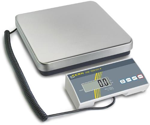 KERN Paketwaage Wiegeplatte 315x305x65mm m.Display/9V Netzgerät VA Wiegeteller