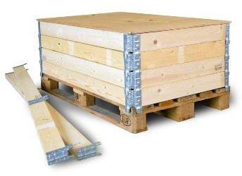 TransPak Holzaufsatzrahmen m.IPPC-Stempel Maße 800x600x200mm Nutzhöhe 200 mm holz