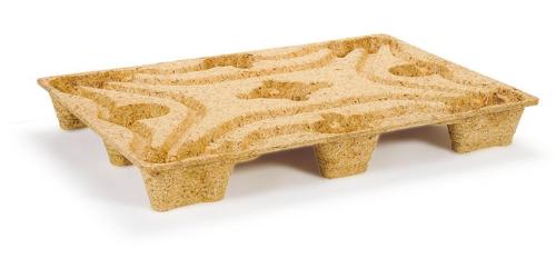 TransPak Pressholzpalette Maße 800x1200mm Tragkraft 1250kg Euromaß holz braun