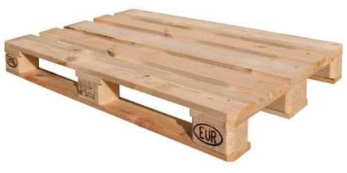 TransPak Europalette Maße 1200x800x144mm m.Epal-Gütebrandzeichen holz braun