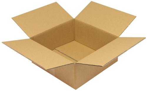 TransPak Faltkarton 2-wellig Maße 400x400x170mm Qualität 2.30BC braun braun