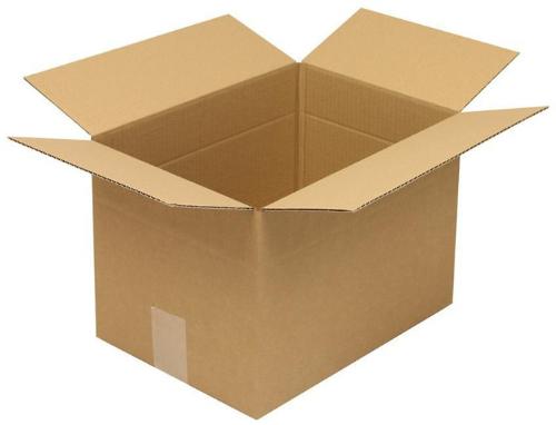 TransPak Faltkarton 1-wellig Höhenrillung Maße 325x235x225mm C4 Qualität 1.20 B braun braun