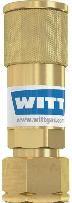 WITT Schlauchkupplung SK 100-3 Brenngas G 3/8″ LH MG Körper