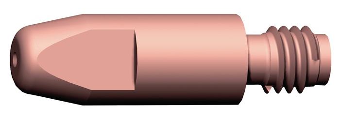 ABICOR BINZEL Stromdüse Draht-Ø 1,2 mm M 6 Länge 28 mm CuCrZr