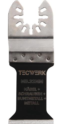 TECWERK Tauchsägeblätter Breite 32 mm Eintauchtiefe 46 mm 1 St. Universal