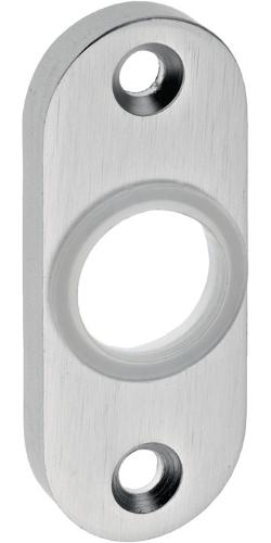 EDI Drückerrosette 3392/0000 Aluminium F1 Schildstärke 8 mm rund oval