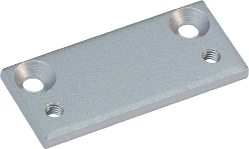 dormakaba Scharnierplatte silber TS73 V / TS 83