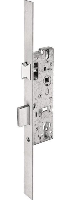 WILKA Rohrrahmen Riegel-Renovierungsschloss 1438 24/40 mm Edelstahl Rostfrei Stulplänge 380 mm