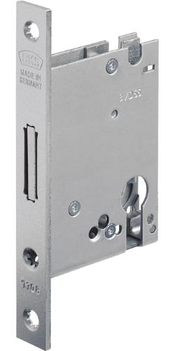 BKS Einsteckriegelschloss 1308 PZ20/55 mm Stulp silber käntig