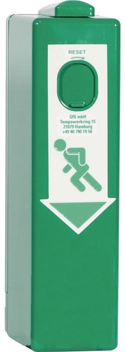 GfS EH-Türwächter 990000 IP IP 45 grün lackiert Basis