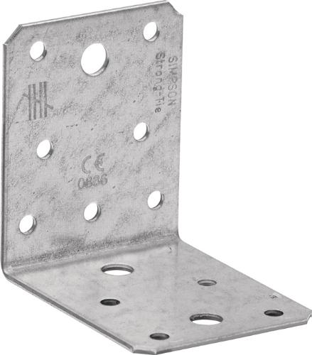 SIMPSON STRONG-TIE Winkelverbinder AB AB70 70 x 70x55mm Anzahl Löcher4/7 / 2/1 S.2 mm ETA-06/0106