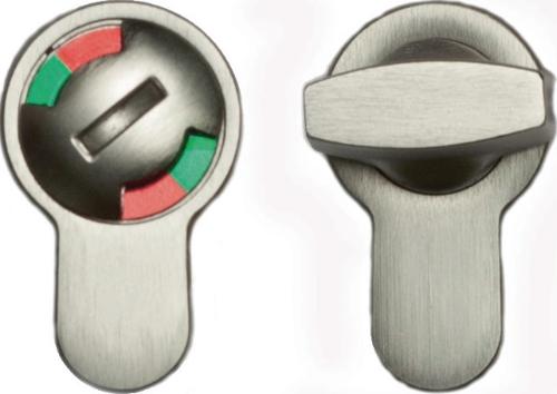 Schnegel WC-/Badmodul 007/7244 Ganzglastür, horizontaler Einbau Aluminium Druckguss mit Zubehör