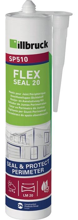 ILLBRUCK Fenster- und Anschlussfugen Dichtstoff SP510 schwarz 310 ml