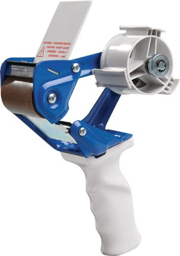 Burmann Handabroller Profi K20B Metall blau/weiß für Bandbreite 50 mm