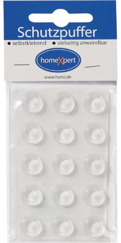 HANSI-Siebert Schutzpuffer Clear 14 mm Kunststoff transparent Koni selbstklebend