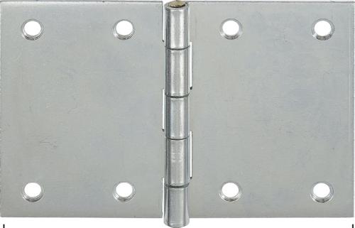 VORMANN Scharnier Höhe 30 mm Breite 45 mm Stärke 0,9 mm Stahl blau verzinkt gerollt, breit