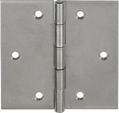 VORMANN Scharnier 10503 Höhe 50 mm Breite 50 mm Stärke 1,0 mm Edelstahl gerollt, käntig