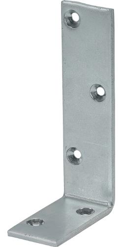 VORMANN Winkel Länge 100 x 50 mm Breite 40 mm Stärke 5 mm Stahl blau verzinkt