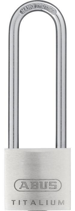 ABUS Zylindervorhangschloss 64TI/30HB60 Schlosskörperbreite 30 mm Titalium verschiedenschließend