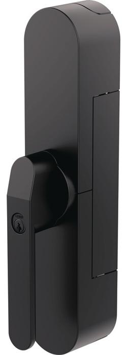 ABUS Fensterantrieb WINTECTO One AL0125 Plastikmantel/Stahl schwarz Plastik Fenster-, Terrassen- und Balkontüren