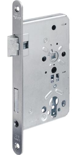 BKS Objekt-Einsteckschloss 0515 PZW 20/ 65/72/8 mm DIN&nbsp;links Edelstahl abgerundet Klasse 3 Zinkdruckgruss