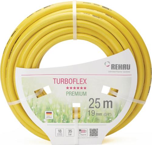 REHAU Wasserschlauch Quattroflex Länge 25 m Innen-Ø 19 mm Außen-Ø 25,2 mm