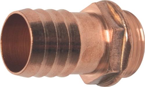 PROFEC Schlauchtülle Messing Schlauchgröße 20 mm Außengewinde 3/4 ″
