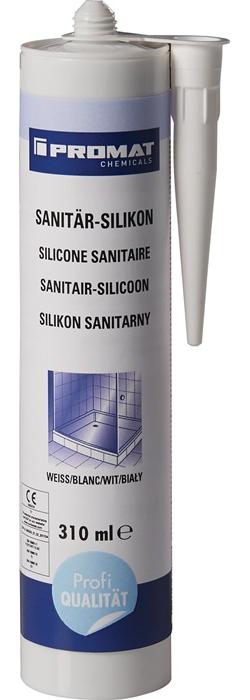 PROMAT CHEMICALS Sanitärsilikon weiß 310 ml