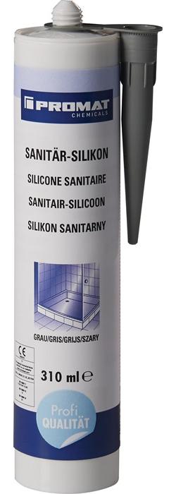 PROMAT CHEMICALS Sanitärsilikon grau 310 ml