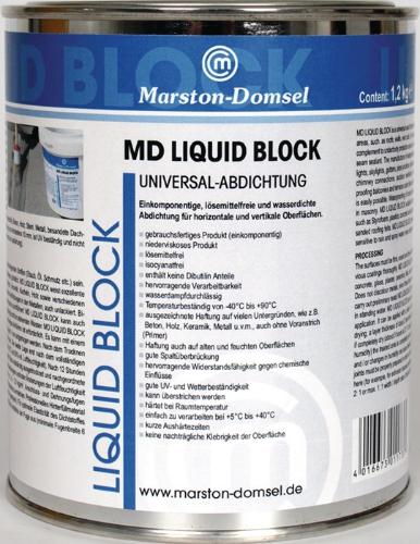 MARSTON Universalabdichtung Liquid-Block grau 1,2 kg