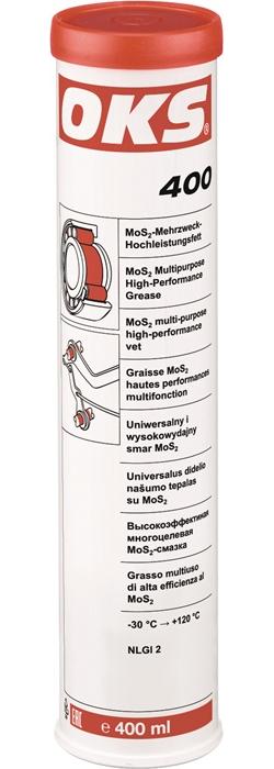 OKS MoS² -Mehrzweck-Hochleistungsfett 400 schwarz 400 ml