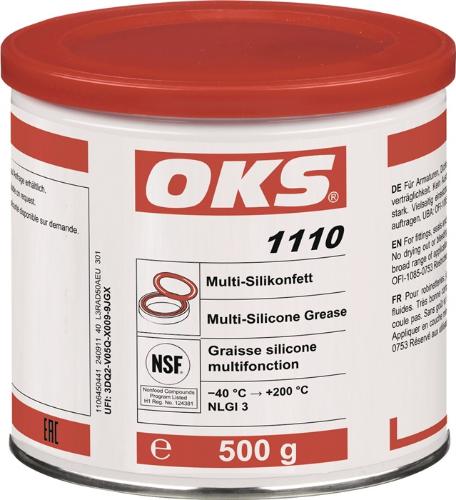 OKS Multi-Silikonfett 1110 NSF H1 transparent 500 g