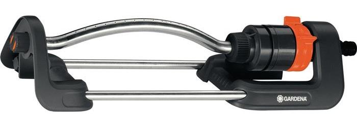 GARDENA Viereckregner Aqua S 220 qm Stecksystem Kunststoff/Metall