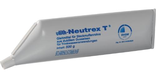 ULITH Gleitmittel NEUTREX T gräulich Einsatzgebiet für Gussrohre 500 ml