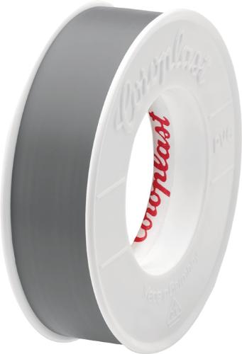 Coroplast Elektroisolierband 302 grau Länge 10 m Breite 15 mm