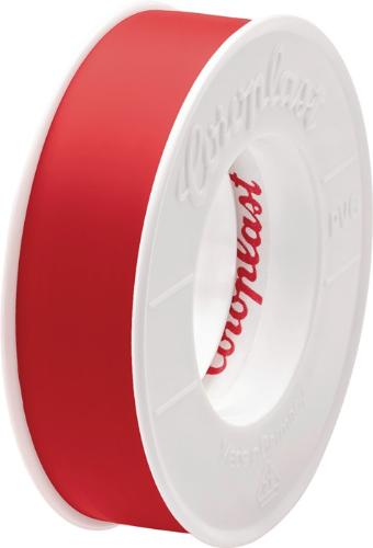 Coroplast Elektroisolierband 302 rot Länge 10 m Breite 15 mm