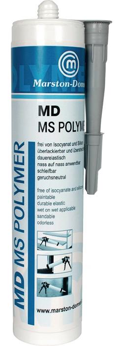 MARSTON Kleb- und Dichtstoff MD-MS Polymer grau 440 g