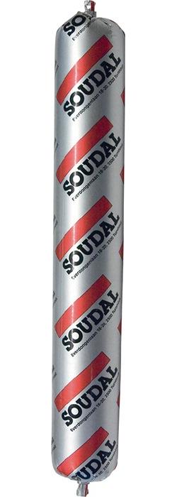 SOUDAL Silikondichtstoff Silirub Bau N transparent 600 ml