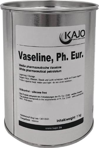 KAJO Vaseline 1 kg weiß DAB10 (dt. Arzneimittelbuch)