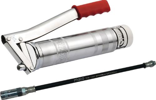 Mato Handhebelfettpresse Lube-Shuttle® für Lube-Shuttle Schraubkartuschen 400g