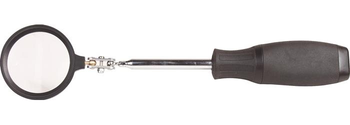 Hesse Inspektionslupe Gesamtlänge 250 mm Magnetkopf-Ø 50 mm